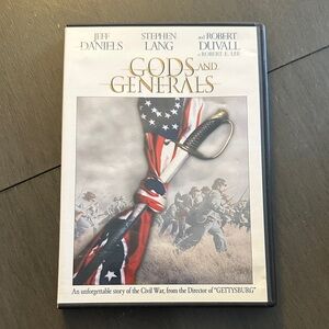 Gods and Generals DVD